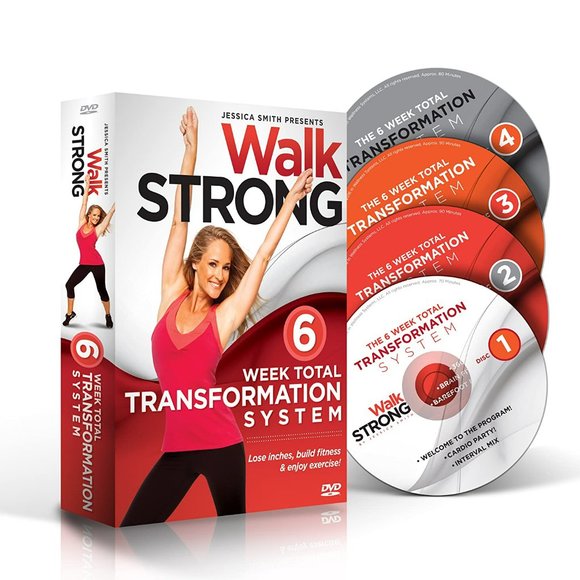 Walk Strong: 6 Week Total Transformation System (10 complete workouts on 4 discs - Picture 3 of 4